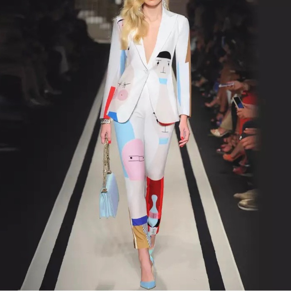 Pantsuit multicolor new never been worn